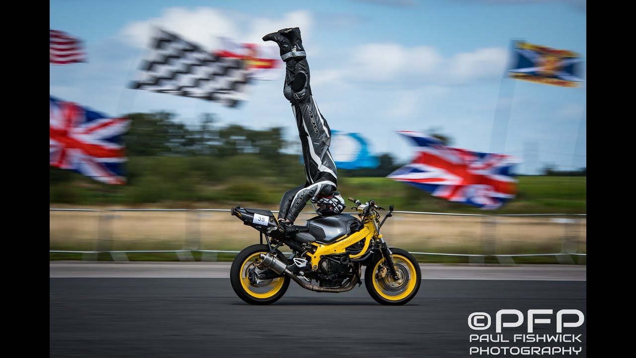 Fastest Headstand on a Motorbike - Guinness World Record
