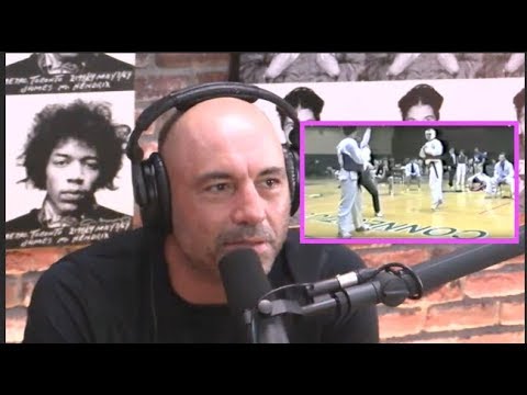 Joe Rogan Watches His Tae Kwon Do KO From 1987