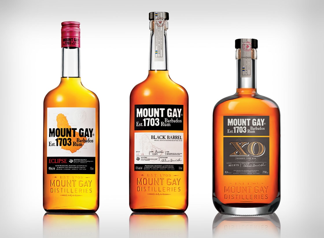 Mount Gay bottles