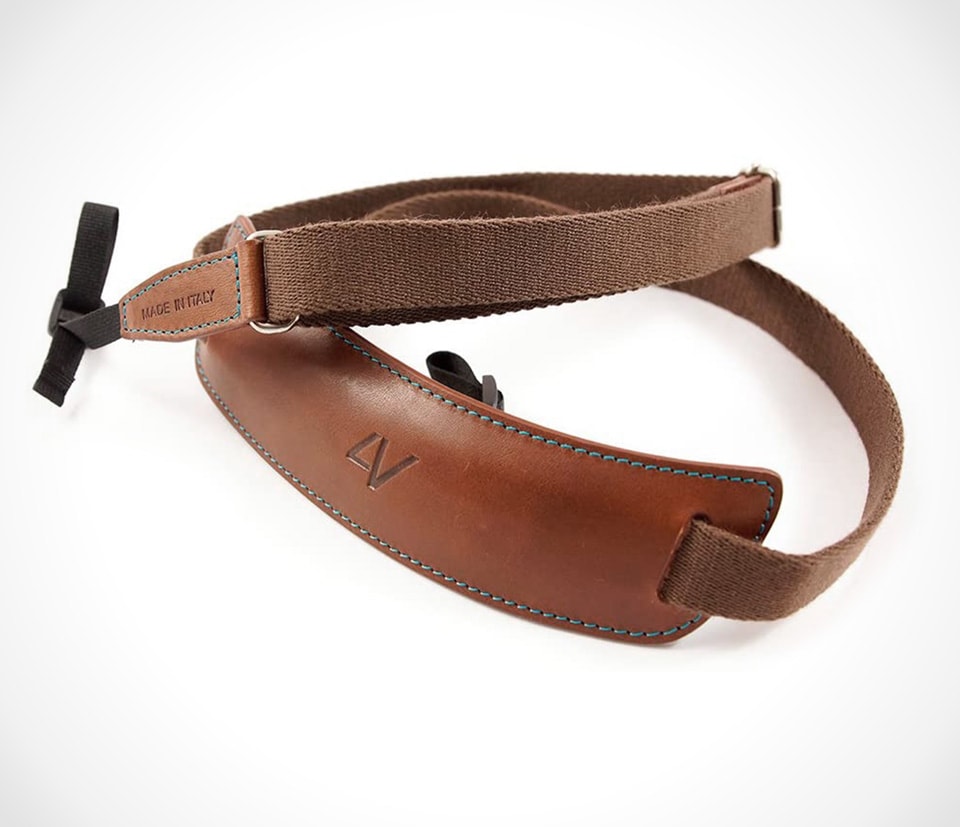 Cotton strap with leather pad by 4V Design